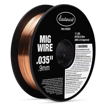 Eastwood 0.035 in Solid Core MIG Welding Wire - 8 in Spool - 11 lb