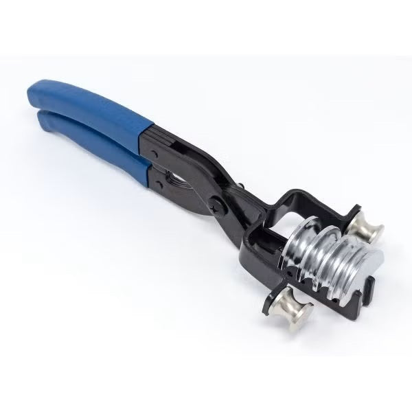 Eastwood Tubing Bender - Hand Held - 3/16 to 3/8 in Shoes - Black
