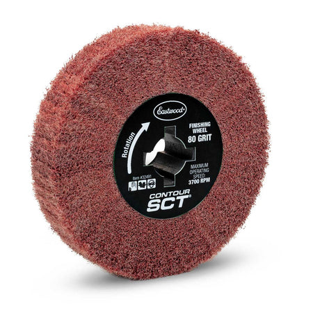 Eastwood Contour SCT Sanding Wheel - 4.5 in OD - 80 Grit