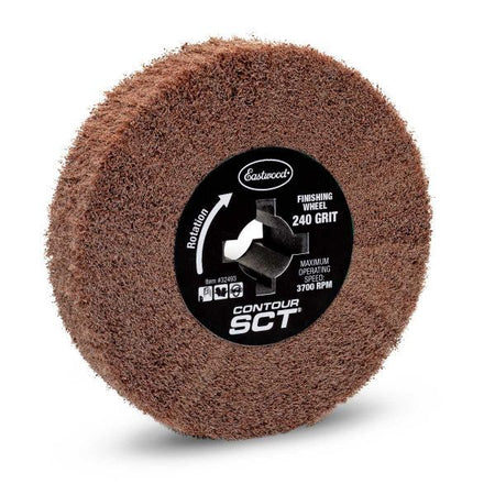 Eastwood Contour SCT Sanding Wheel - 4.5 in OD - 240 Grit