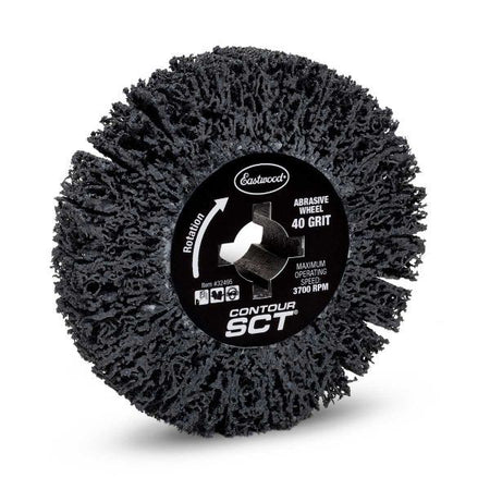 Eastwood Contour SCT Sanding Wheel - 4.5 in OD - 40 Grit