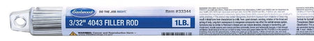 Eastwood 4043 TIG Filler Rod - 0.094 in - 1 lb Box