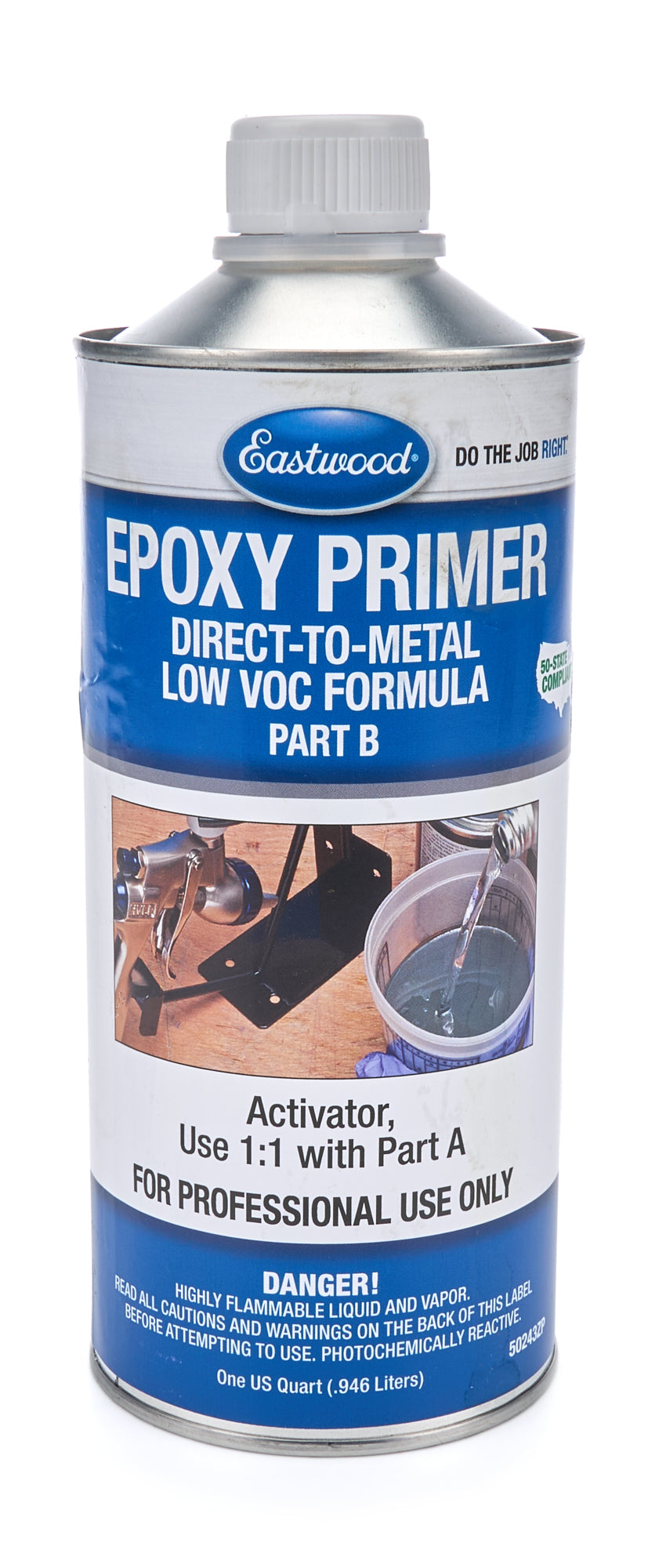 Eastwood Epoxy Primer Catalyst - Urethane - 1 Qt. Can