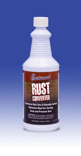 Eastwood Paintable Rust Converter - Black - 1 Qt.