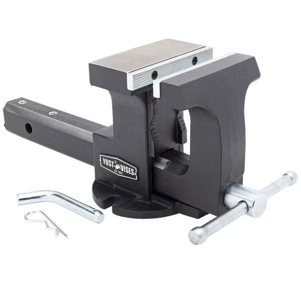 Eastwood YOST Hitch / Receiver 5.9 in Vice - Hitch Receiver Mounted - Iron - Black
