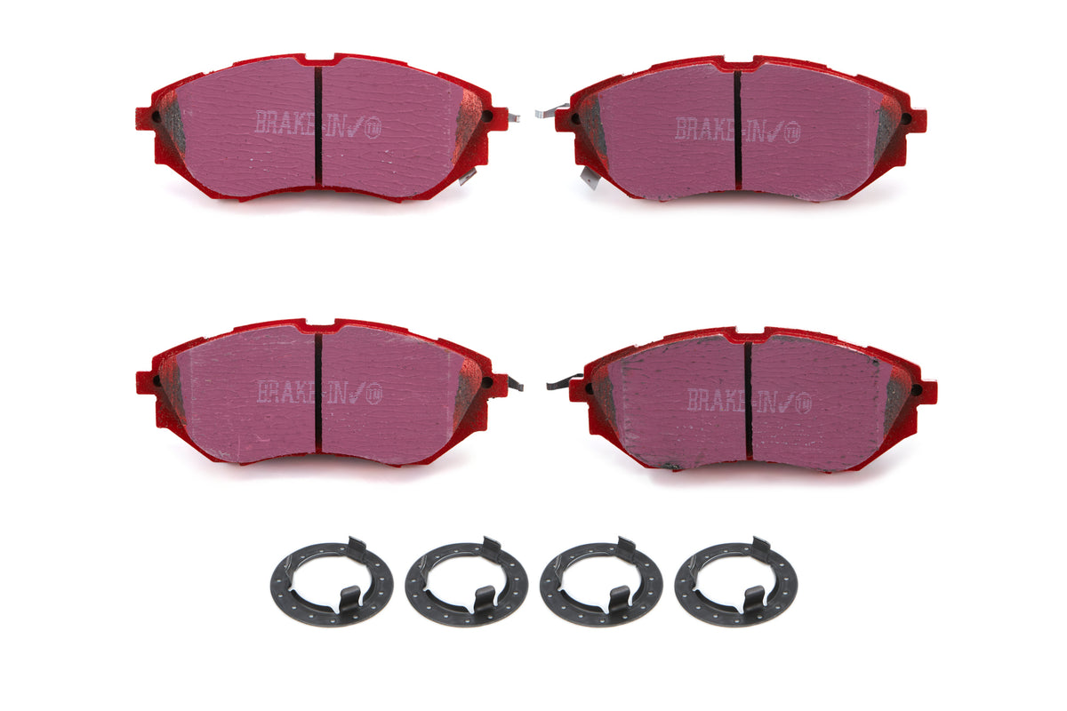 EBC Red Stuff High Friction Front Brake Pads - Various Subaru 2014-18