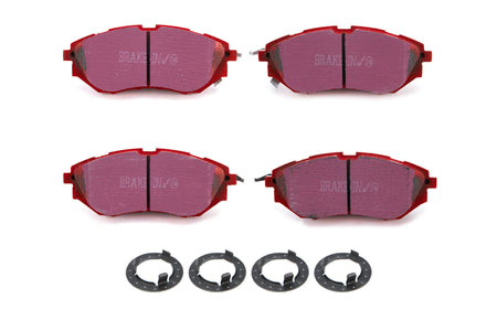 EBC Red Stuff High Friction Front Brake Pads - Various Subaru 2014-18