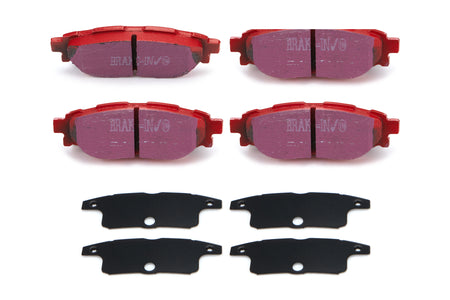 EBC Red Stuff High Friction Rear Brake Pads - Various Subaru 2003-19