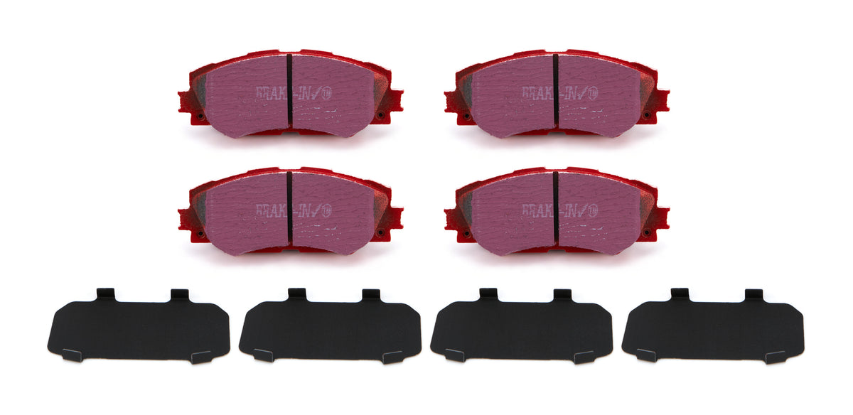 EBC Red Stuff High Friction Front Brake Pads - Toyota Corolla 2009-19