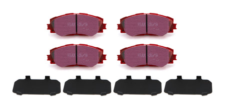 EBC Red Stuff High Friction Front Brake Pads - Toyota Corolla 2009-19