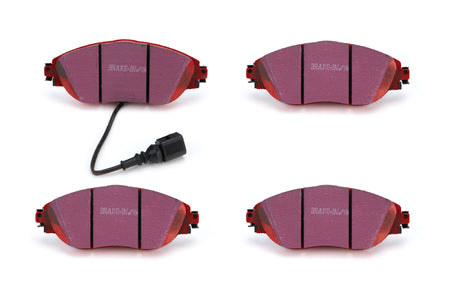 EBC Red Stuff High Friction Front Brake Pads - Various Volkswagen 2012-24
