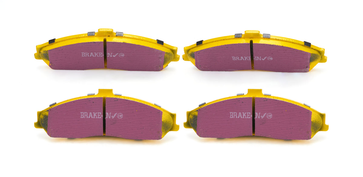 EBC Yellow Stuff High Friction Front Brake Pads - Chevy Corvette 1997-2013