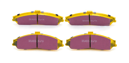 EBC Yellow Stuff High Friction Front Brake Pads - Chevy Corvette 1997-2013