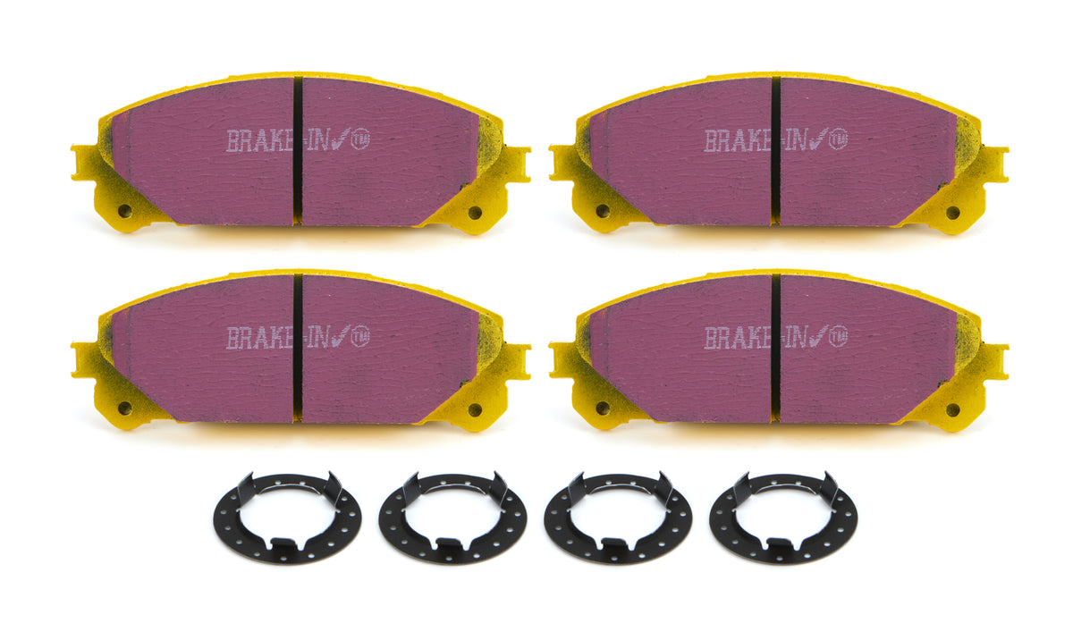 EBC Yellow Stuff High Friction Front Brake Pads - Toyota / Lexus Compact SUV 2013-21