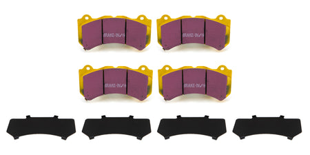 EBC Yellow Stuff High Friction Front Brake Pads - Cadillac ATS-V 2012-19