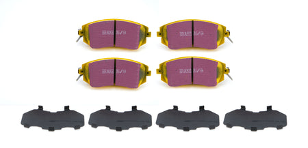 EBC Yellow Stuff High Friction Front Brake Pads - Subaru BRZ / Forester 2012-20