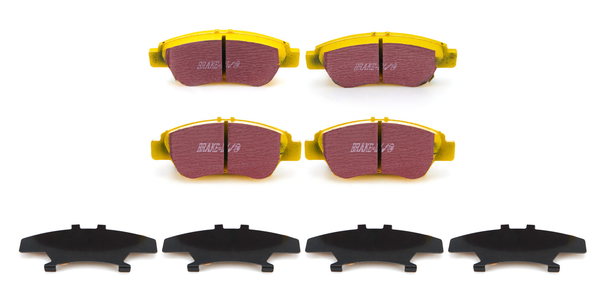 EBC Yellow Stuff High Friction Front Brake Pads - Honda Compact Car 2008-20