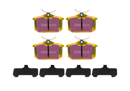 EBC Yellow Stuff High Friction Rear Brake Pads - Various Audi / Volkswagen Applications