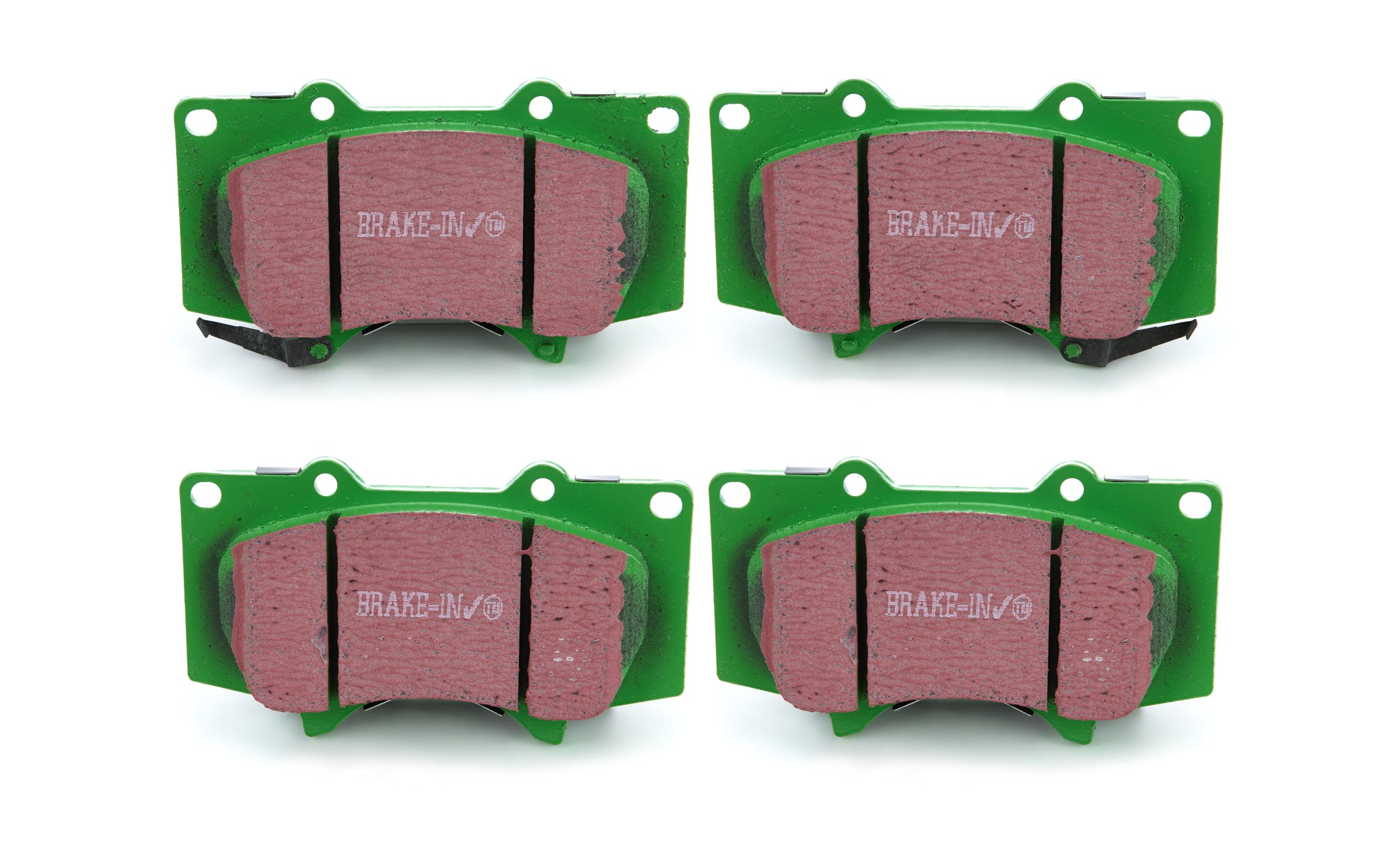 EBC Green Stuff 6000 Low Dust Front Brake Pads - Toyota Fullsize SUV 2008-21