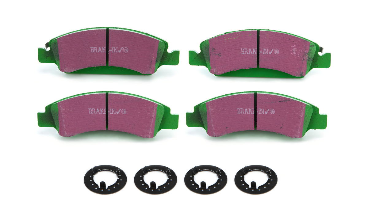 EBC Green Stuff 6000 Low Dust Front Brake Pads - GM Fullsize SUV / Truck 2005-14