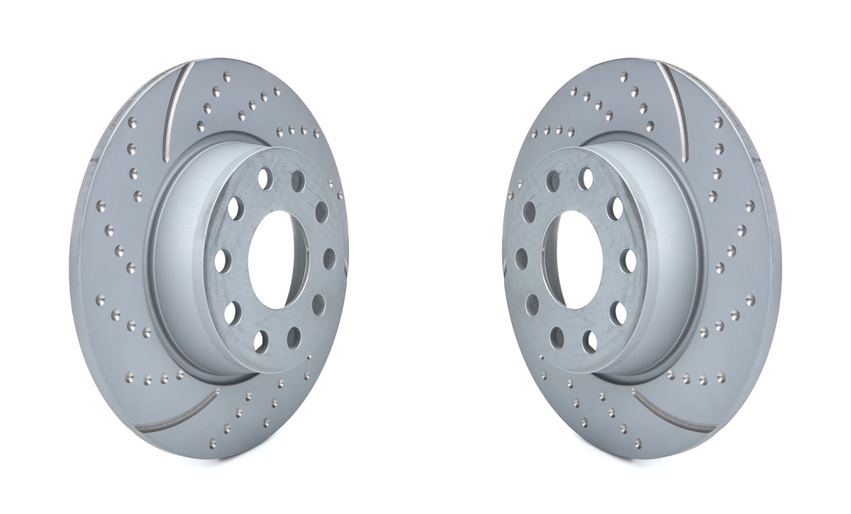 EBC GD Sport Rear Directional / Dimpled / Slotted Brake Rotor - Audi 2010-20 / Volkswagen 2010-22
