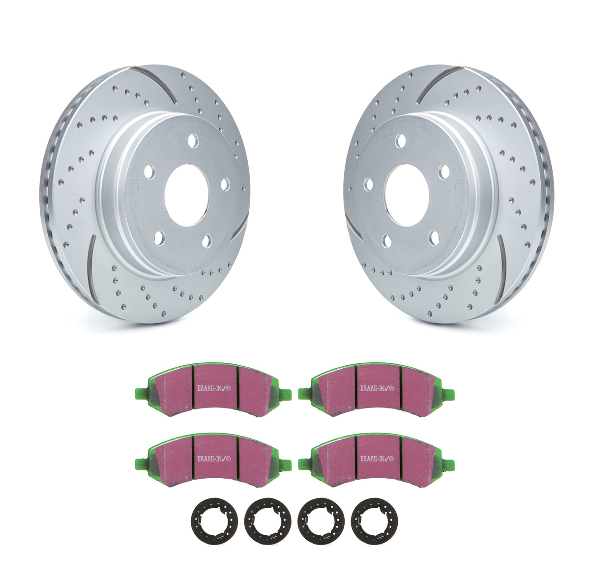 EBC GD Sport Front Directional Brake Rotor and Pad Kit - Mopar 2006-24