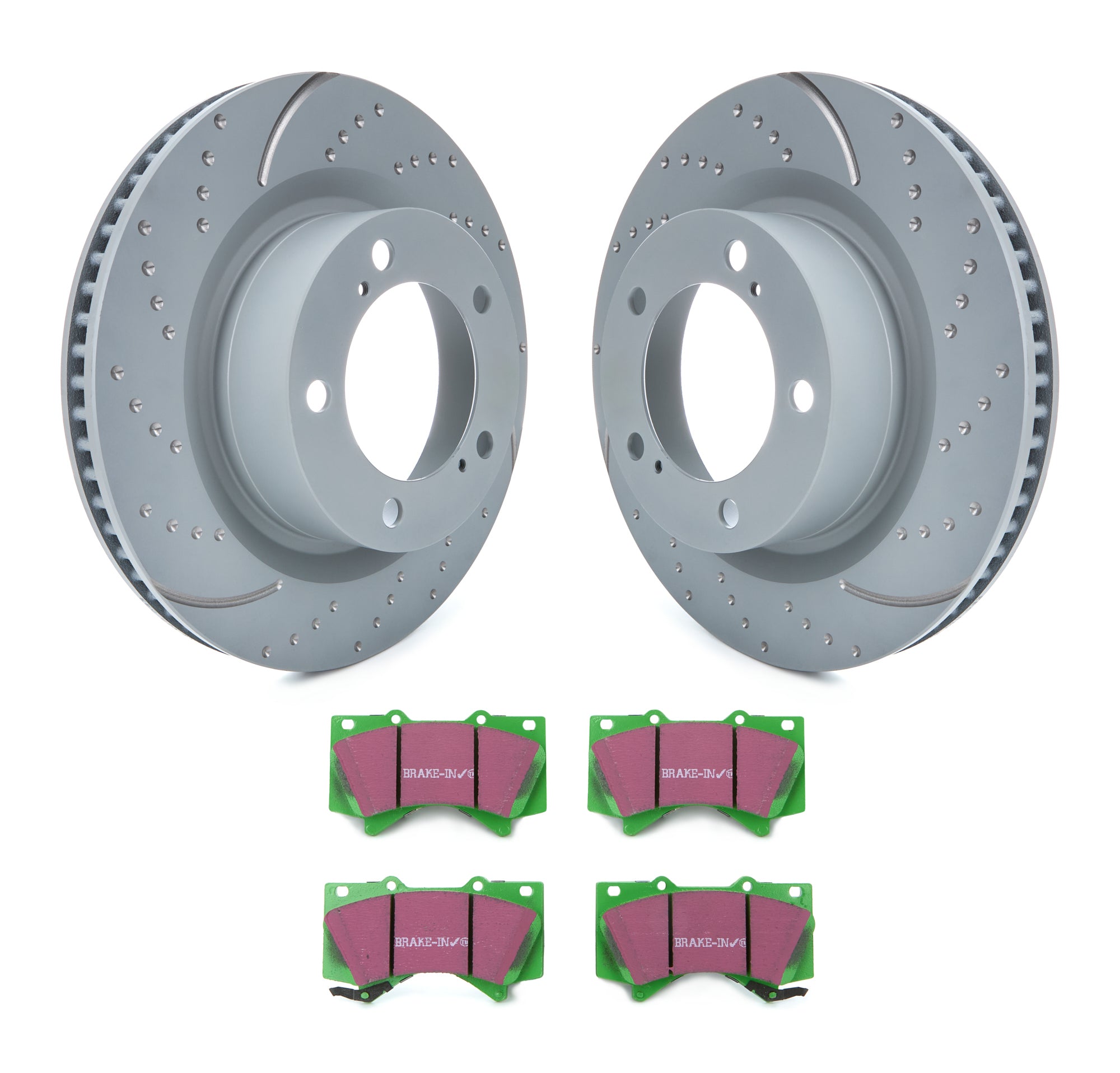 EBC GD Sport Front Directional Brake Rotor and Pad Kit - Lexus 2017-24 / Toyota 2007-22 S3KF1191