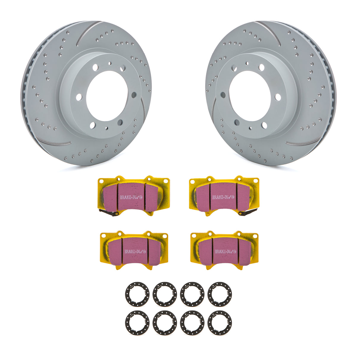 EBC GD Sport Front Directional Brake Rotor and Pad Kit - Toyota 2003-23 S5KF1347