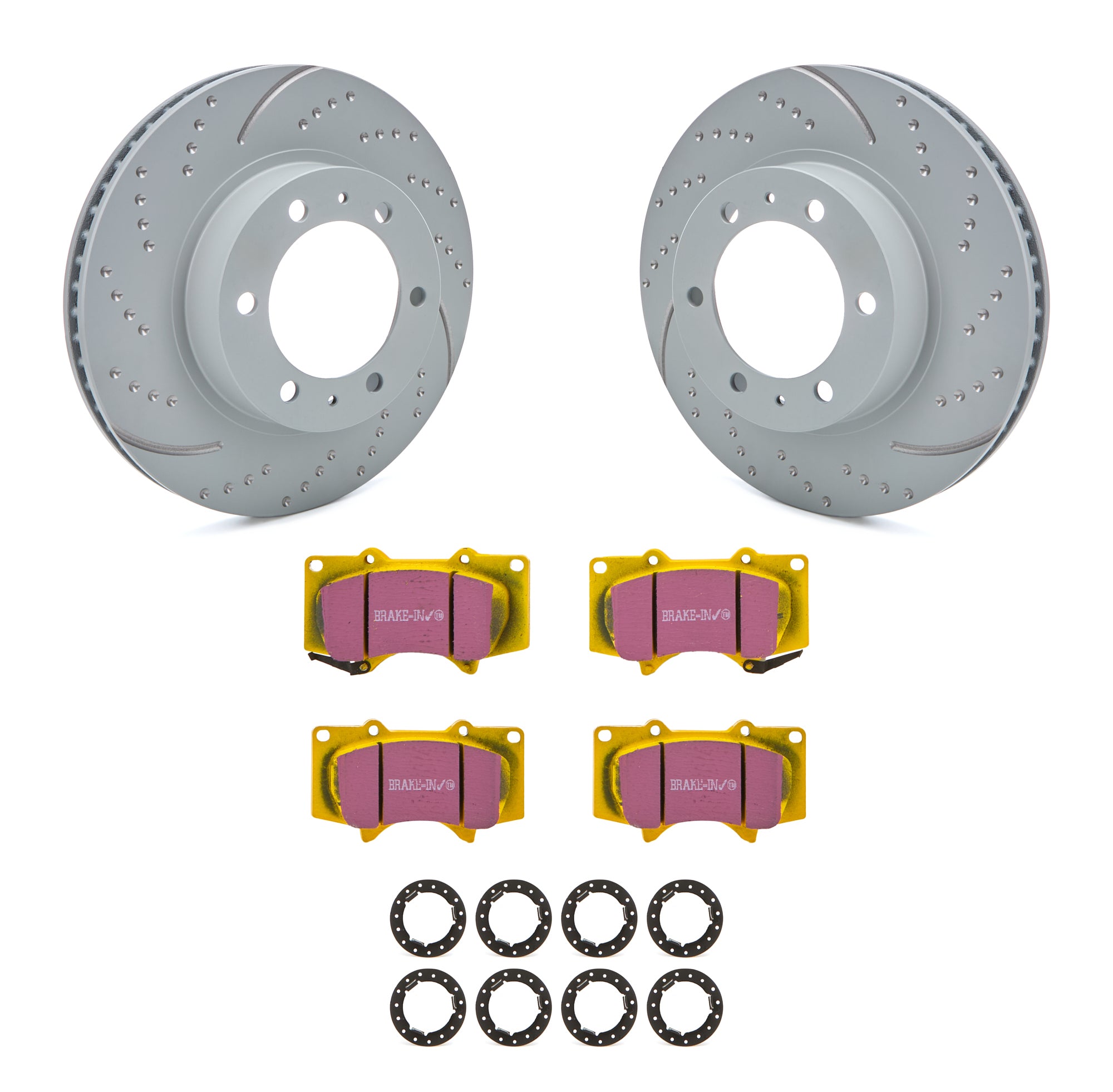 EBC GD Sport Front Directional Brake Rotor and Pad Kit - Toyota 2003-23 S5KF1347
