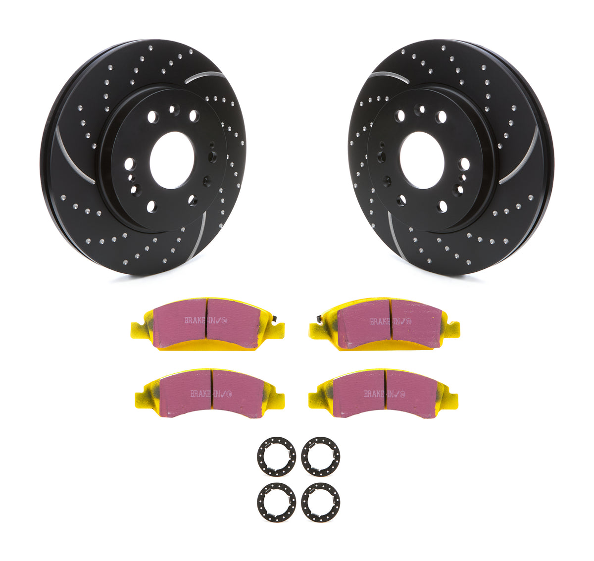 EBC GD Sport Front Directional Brake Rotor and Pad Kit - GM 2008-20 S5KF1470
