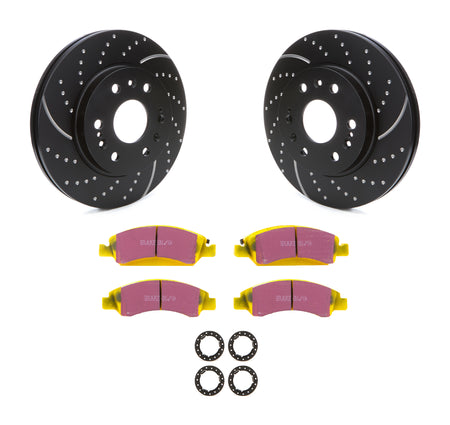 EBC GD Sport Front Directional Brake Rotor and Pad Kit - GM 2008-20 S5KF1470
