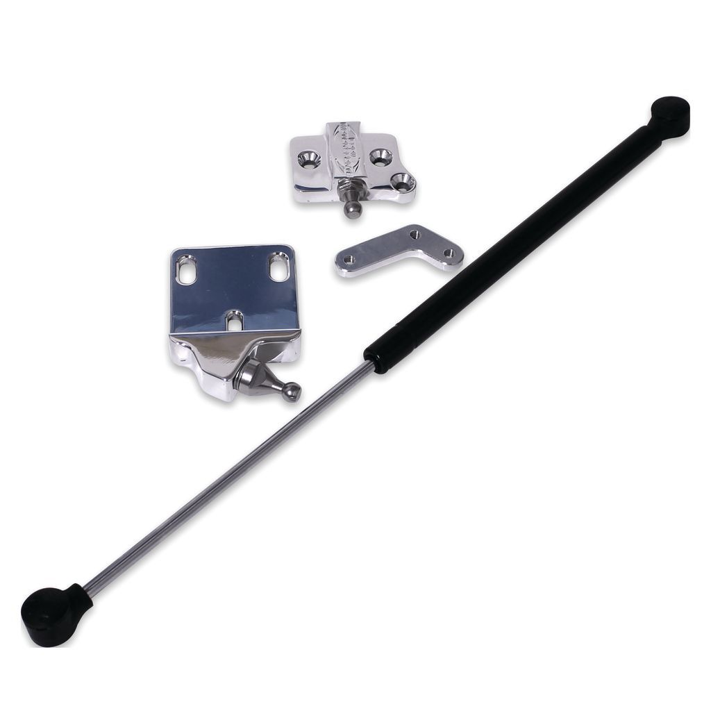 Eddie Motorsports Trunk Strut Kit - Black Gas Strut - Black - GM F-Body 1970-81