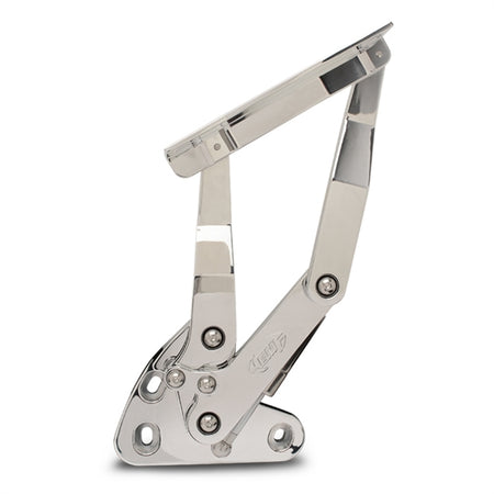 Eddie Motorsports Billet Aluminum Hood Hinge - Black - GM Fullsize Truck 1967-72