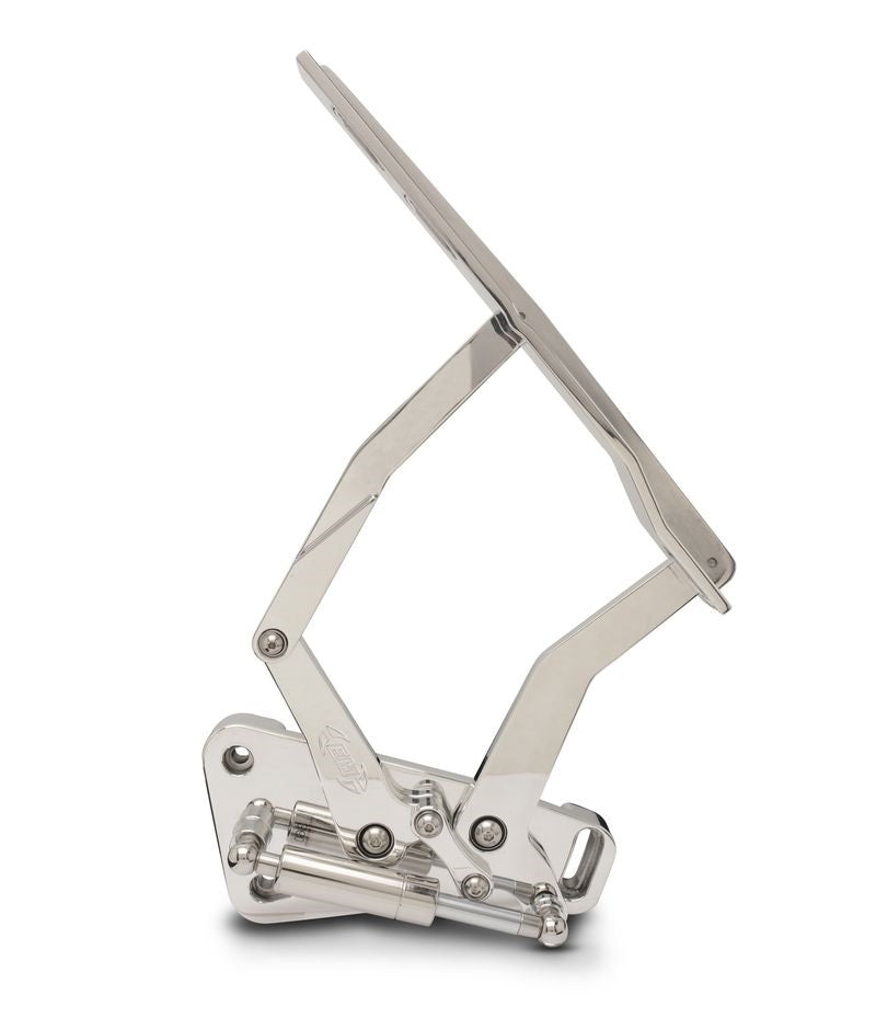 Eddie Motorsports Billet Aluminum Hood Hinge - Polished - GM Fullsize Truck 1973-80