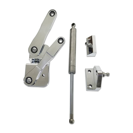 Eddie Motorsports Billet Aluminum Hood Hinge - Polished - Chevy Truck 1947-54