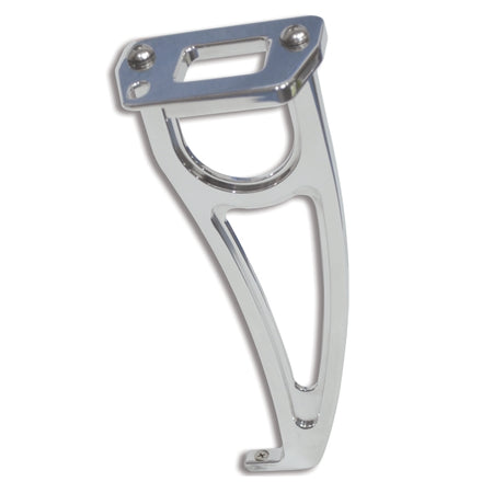 Eddie Motorsports Billet Aluminum Hood Latch - Polished - Chevy Fullsize Car 1955
