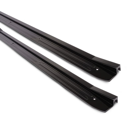 Eddie Motorsports Billet Aluminum Door Sill Plates - Right Side - Matte Black - GM F-Body 1967-69 (Pair)