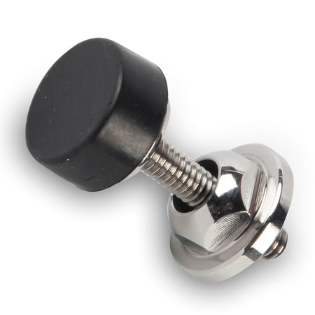 Eddie Motorsports Stainless Hood Adjuster - Flat Head - 5/16-18 in Thread - Polished (Pair)