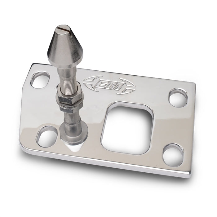 Eddie Motorsports Billet Aluminum Hood Latch - Polished - GM Fullsize Truck 1967-72