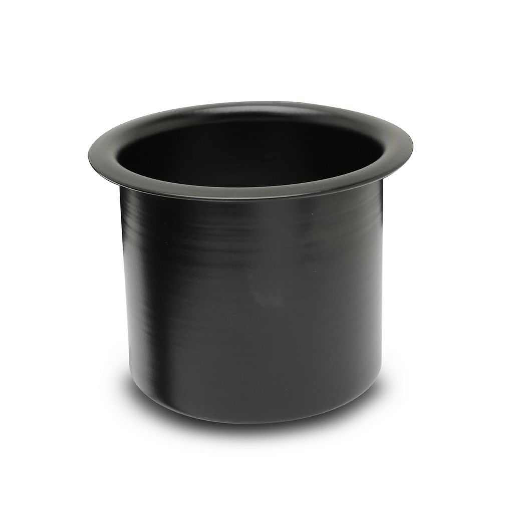Eddie Motorsports Billet Aluminum Medium Cup Holder - Matte Black