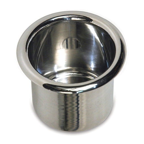 Eddie Motorsports Billet Aluminum Medium Cup Holder - Polished MS281-32P