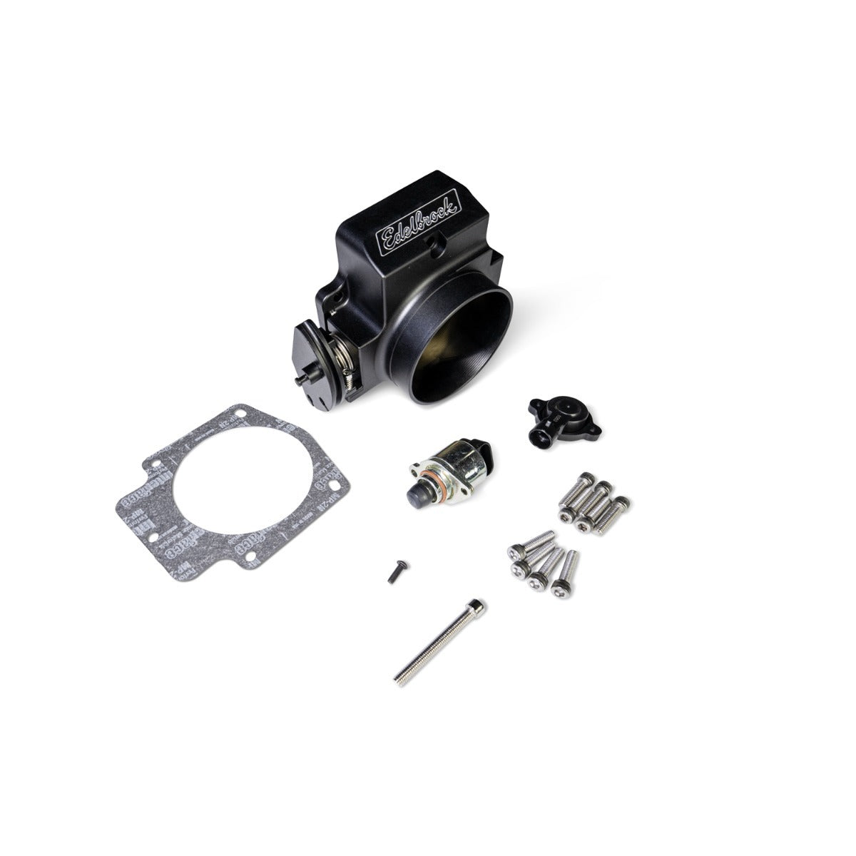 Edelbrock Pro-Flo XT Throttle Body - 1000 CFM - LS-Series Bolt Pattern - 90 mm Single Blade - Black - GM LS-Series