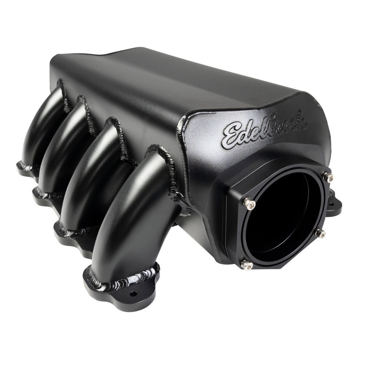 Edelbrock XTS Intake Manifold - Throttle Body Flange - Multi Port - Black - Ford Godzilla