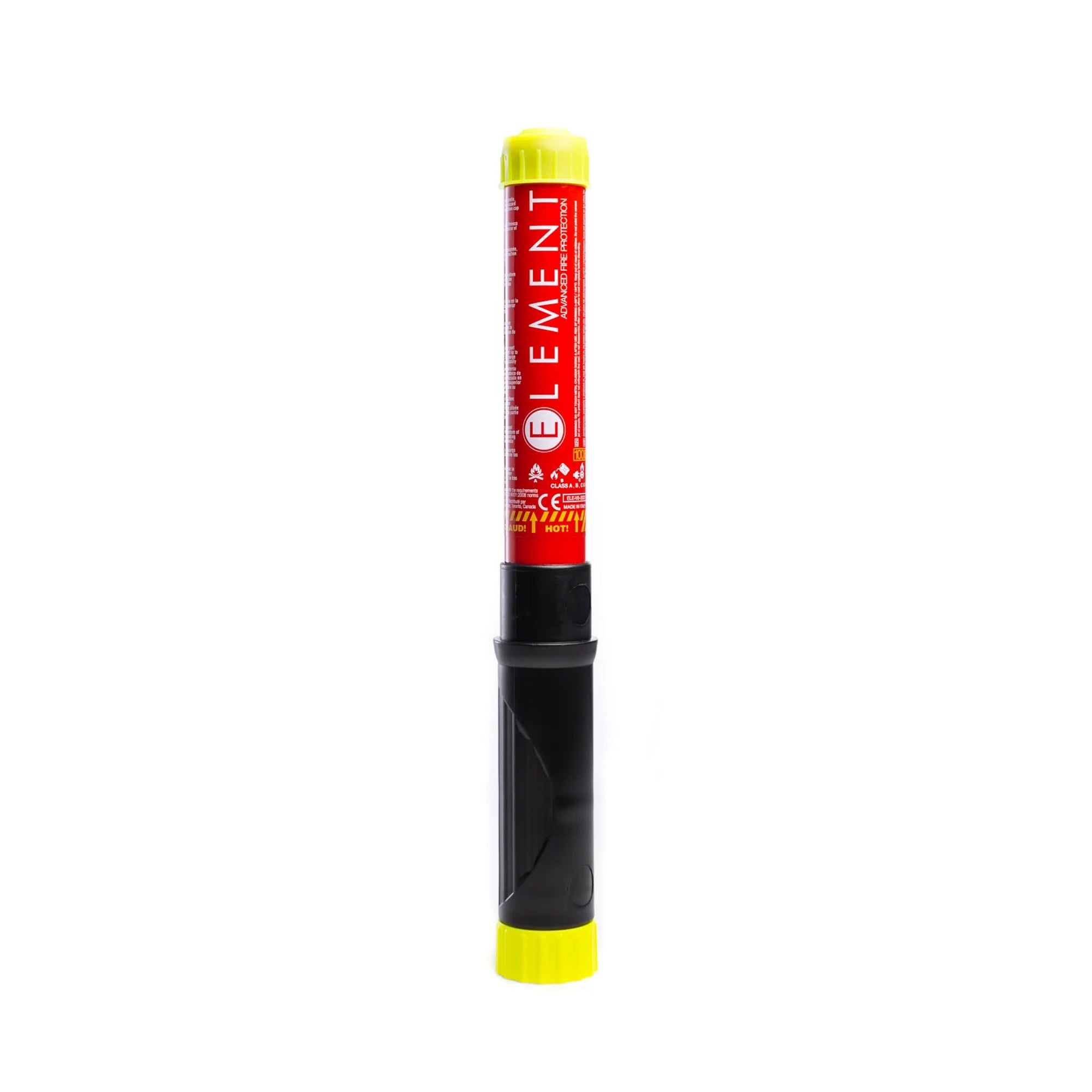 Element E100 Fire Extinguisher - Dry Chemical - Class ABC - 13 oz - 100 Second Discharge - Red