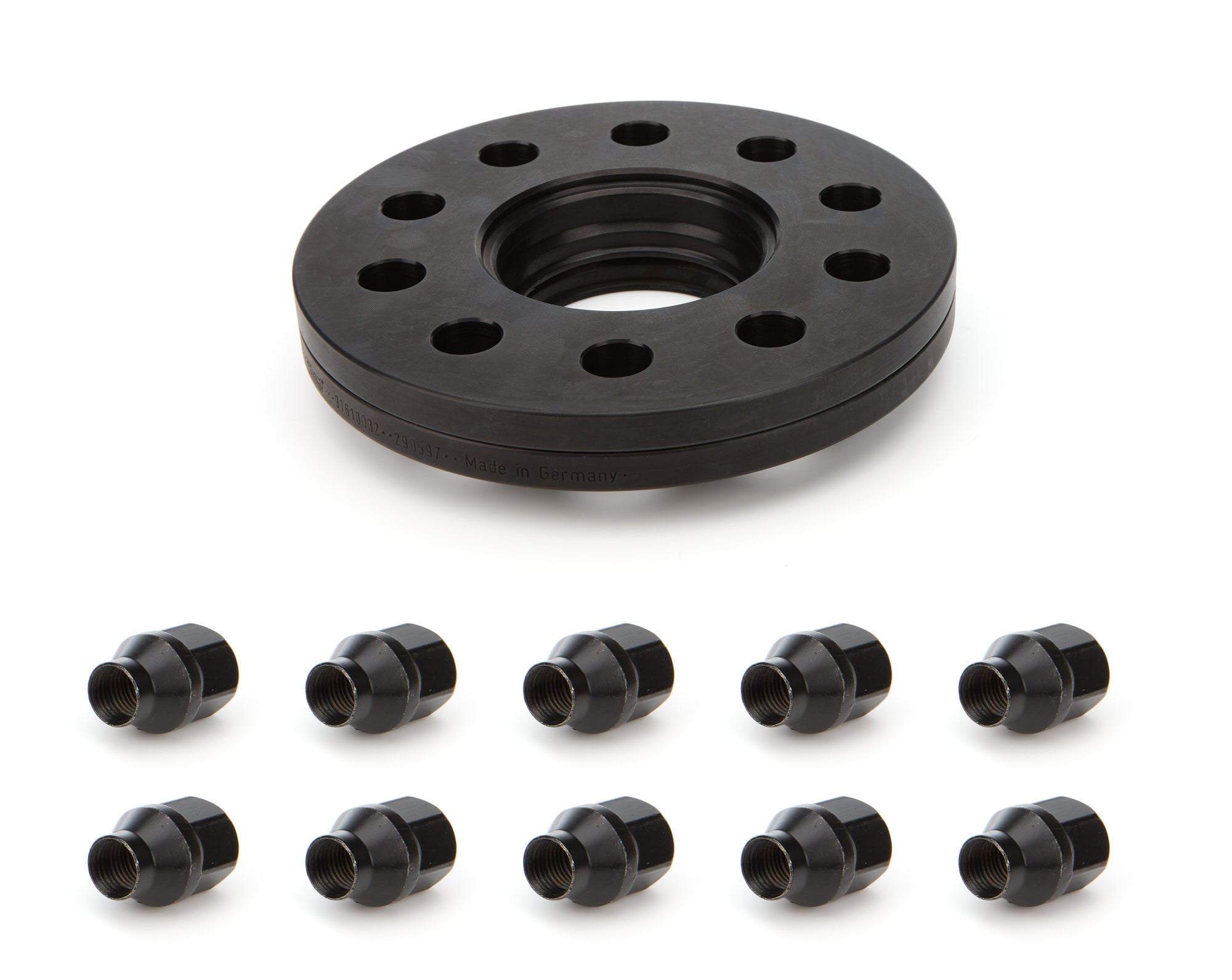 Eibach Pro-Spacer Wheel Spacer Kit - 5 x 114.3 mm Bolt Pattern - 10 mm Thick - Black - Tesla Model 3 2017-23 (Pair)