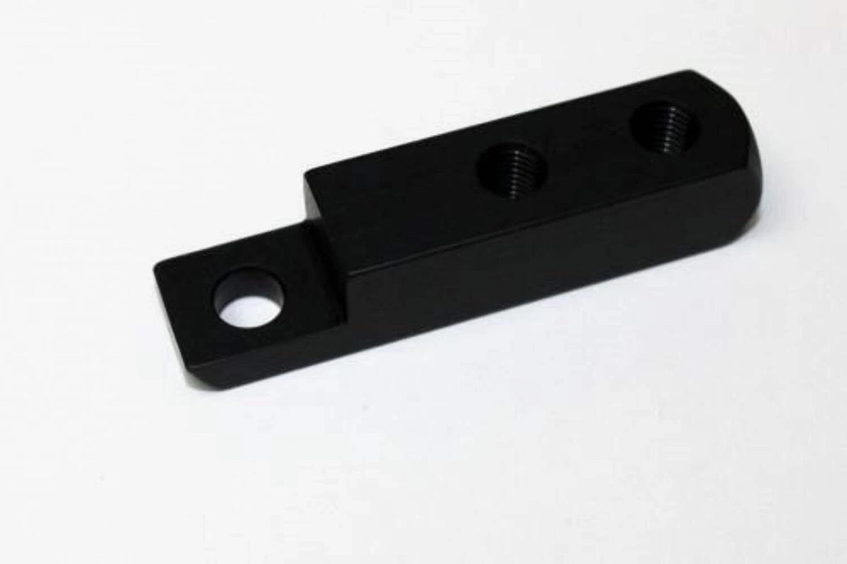 Enderle Carb Mount Throttle Cable Bracket - Black - Enderle
