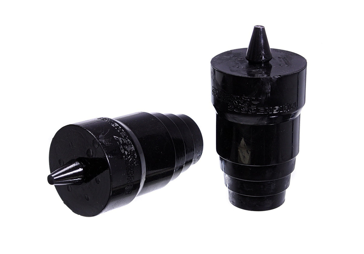 Energy Suspension Hyper-Flex Tailgate Mount Spare Tire Bumper - Black - Jeep Wrangler JK 2007-14