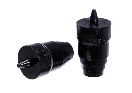 Energy Suspension Hyper-Flex Tailgate Mount Spare Tire Bumper - Black - Jeep Wrangler JK 2007-14