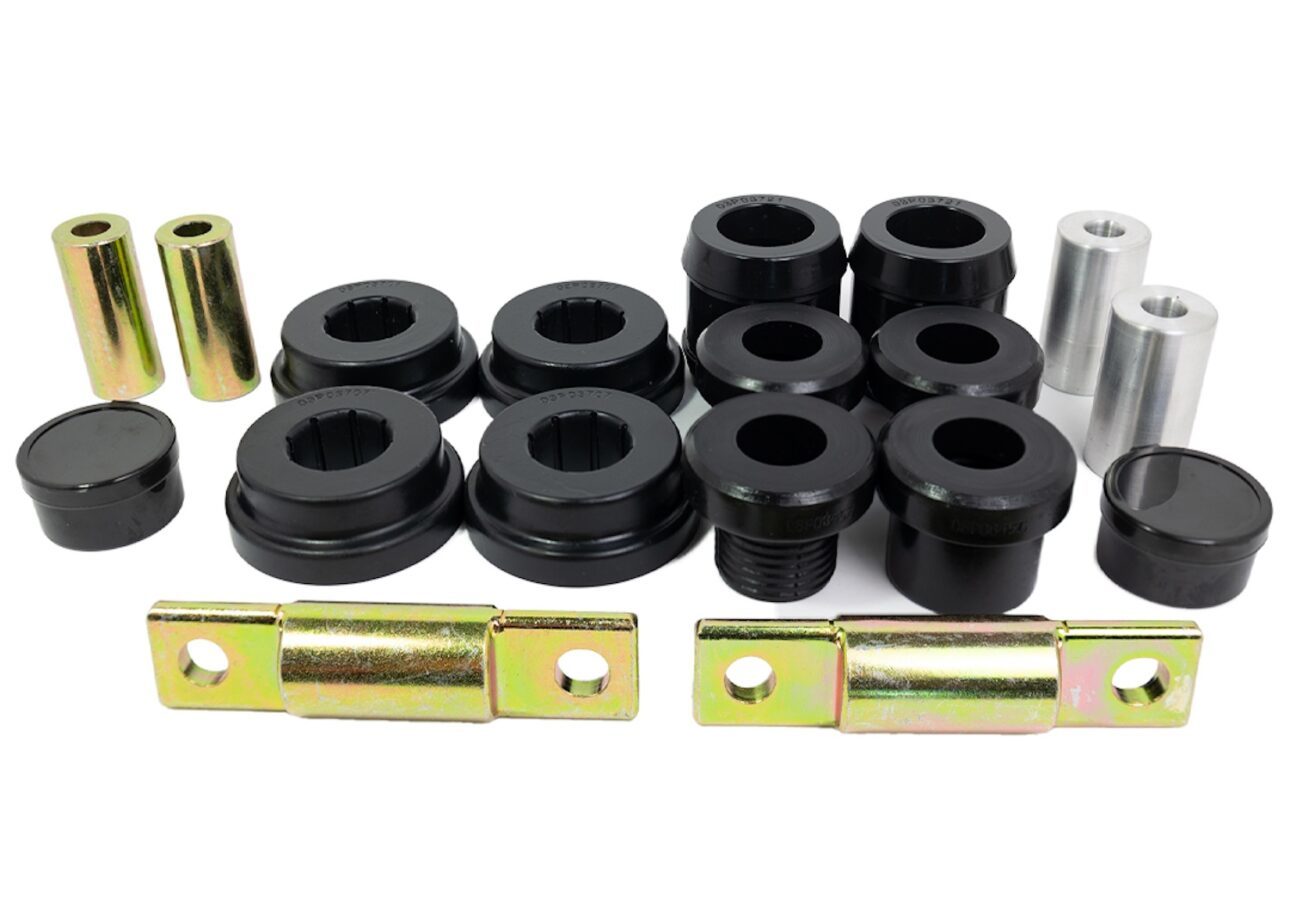 Energy Suspension Hyper-Flex Lower Front Control Arm Bushing - Black / Cadmium - Tesla Model 3 / Model Y 2017-22