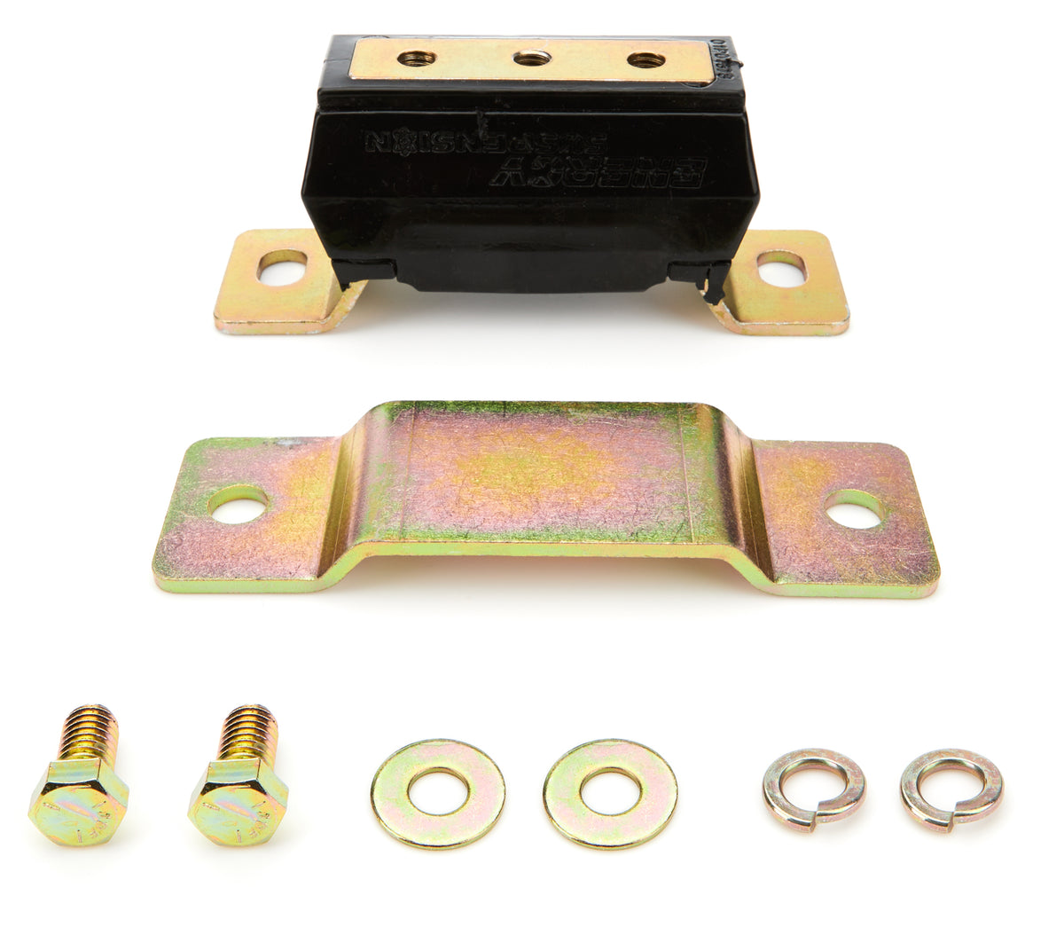 Energy Suspension Hyper-Flex Transmission Mount - Black / Cadmium - Various Ford 1994-2008